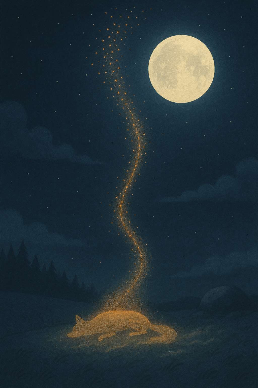 Сказка о Рыжем, который унес свой цвет к Луне