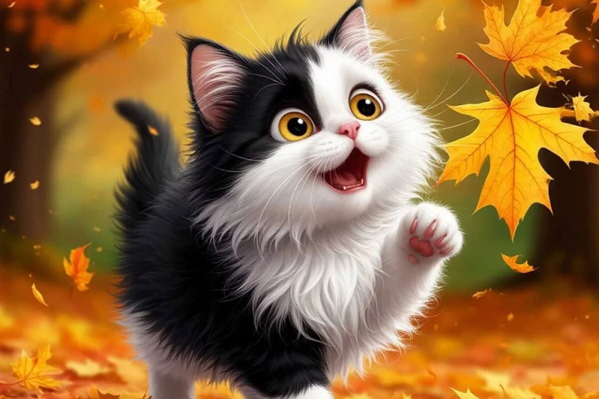 Что с осенью творится? Шуточный стих