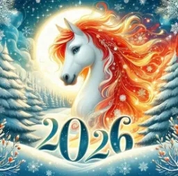 Скачет Красная Огненная Лошадь, Друзья!!!