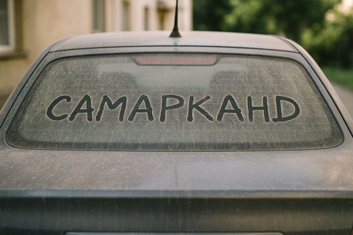 Самарканд под пеленой