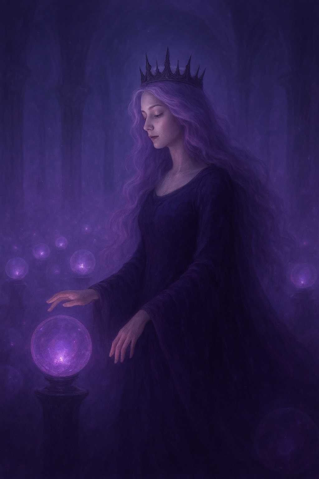 Королева фиолетовых снов