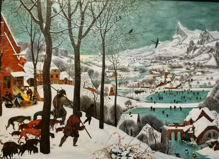 7 ноября. Охотники на снегу