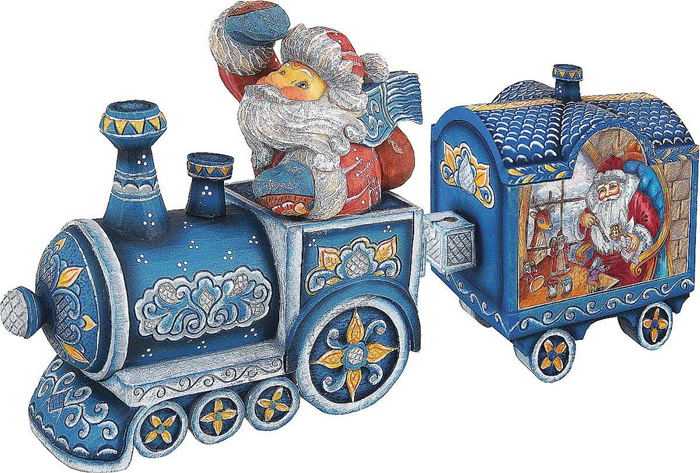 Новогодний паровоз