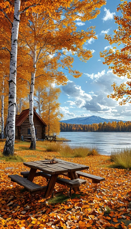 Прекрасно в осени краю