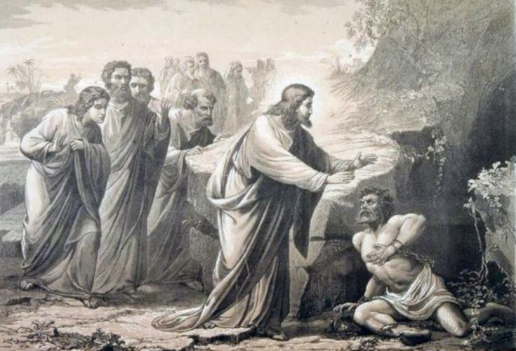 Гадаринский бесноватый. Евангелие