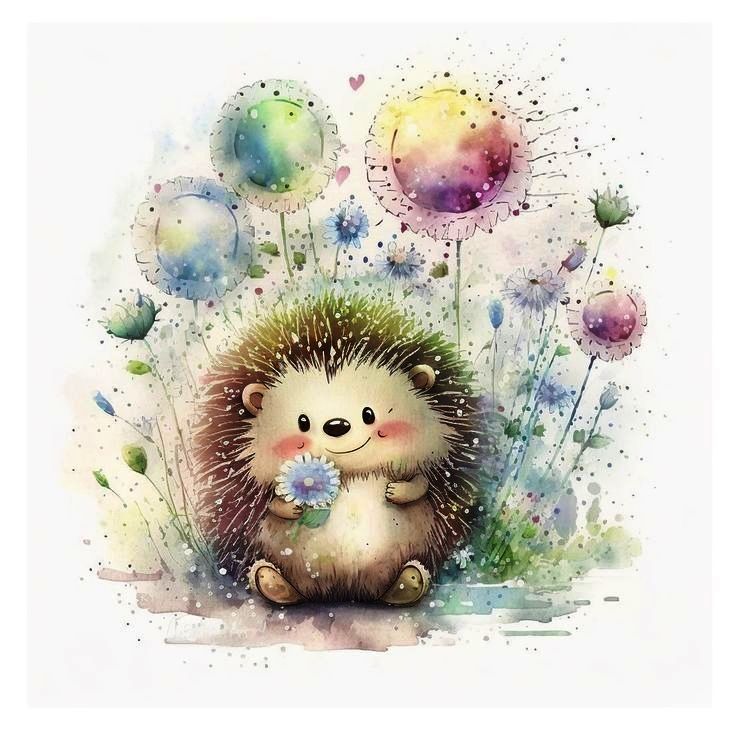 Ёжжелька и варенье, которое убежало на прогулку