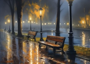 Шуршит ноябрь...