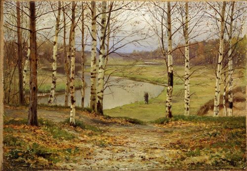 Е. Е. Волков. Октябрь. 1883