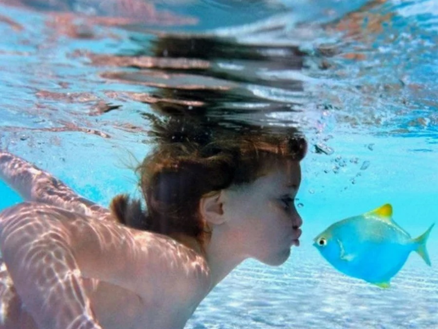 Поцелуй с рыбкой -стихи