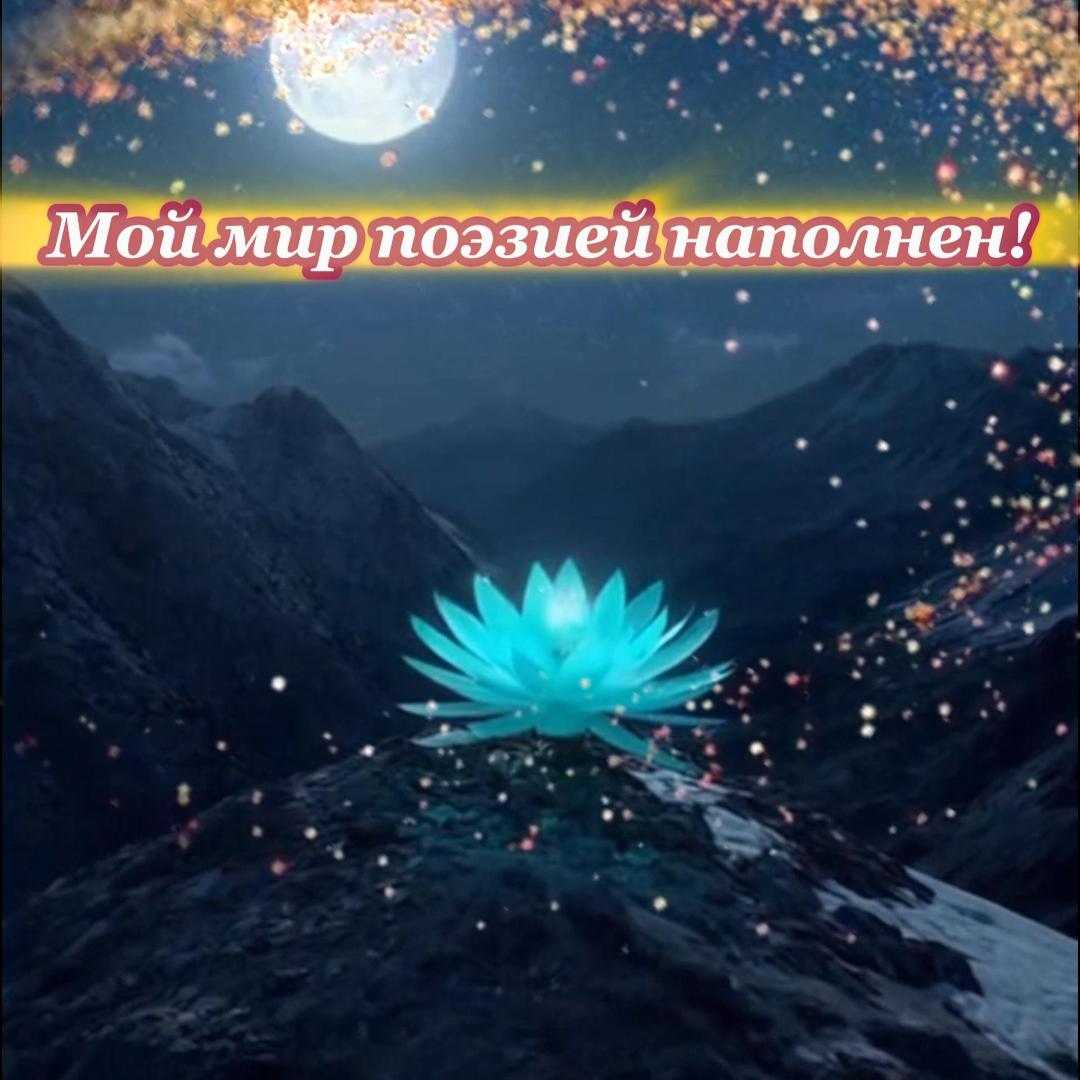 Когда Космос Поёт Во Мне! Мир поэзии!