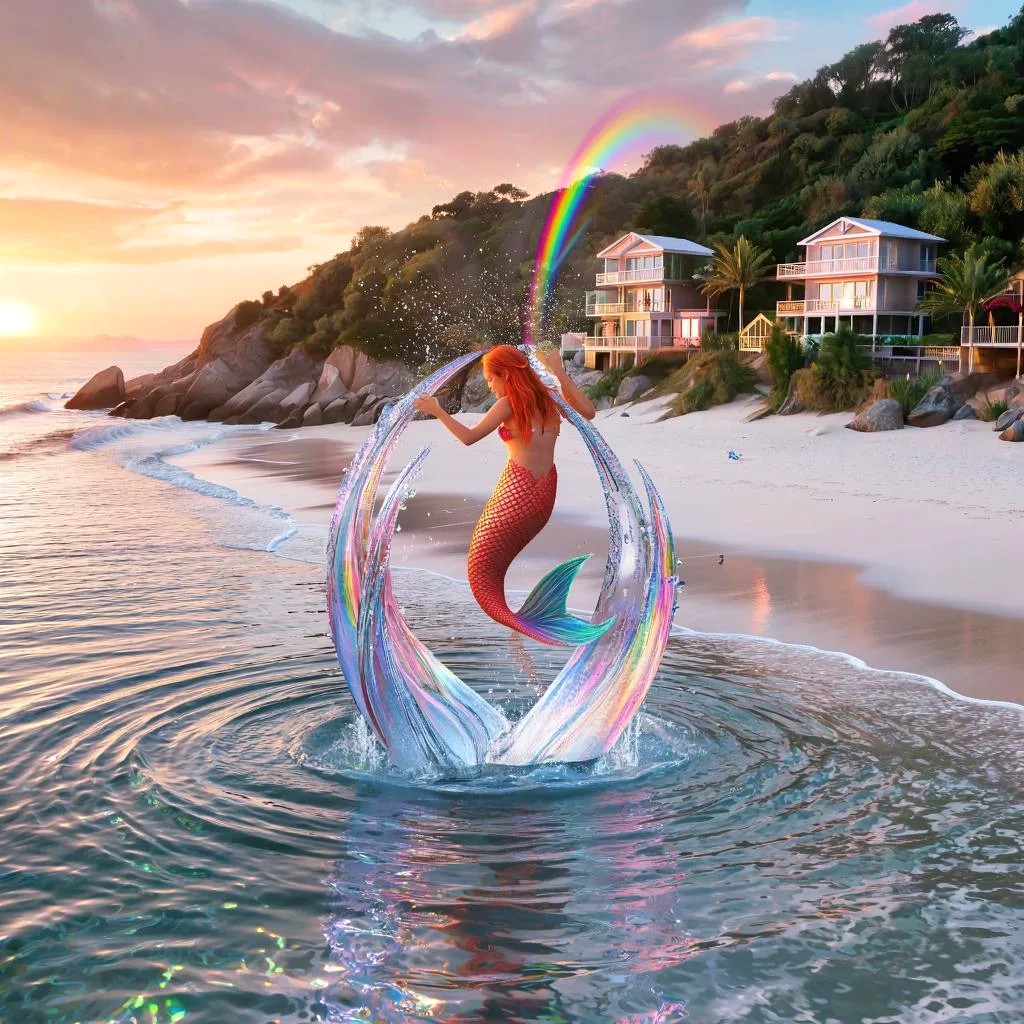 п596 Рыжая, пусть даже русалка