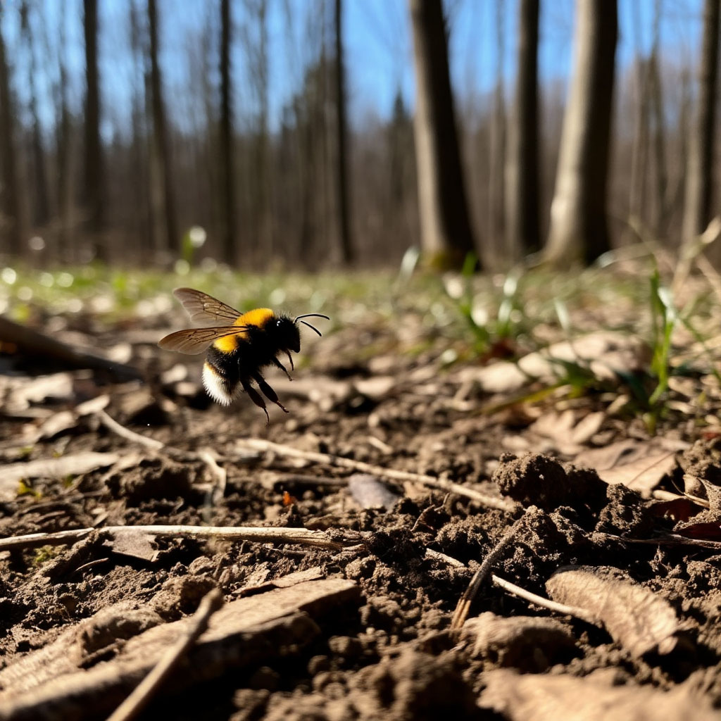 Весна. В полёте за шмелём со своей тенью! Премьера