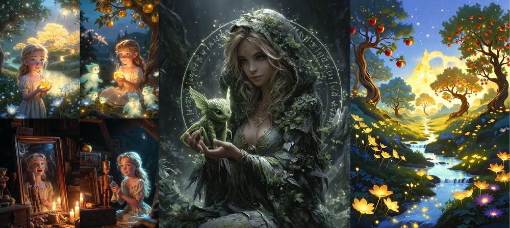 Сказка о Забытом Зеркале и Хранителях Времени