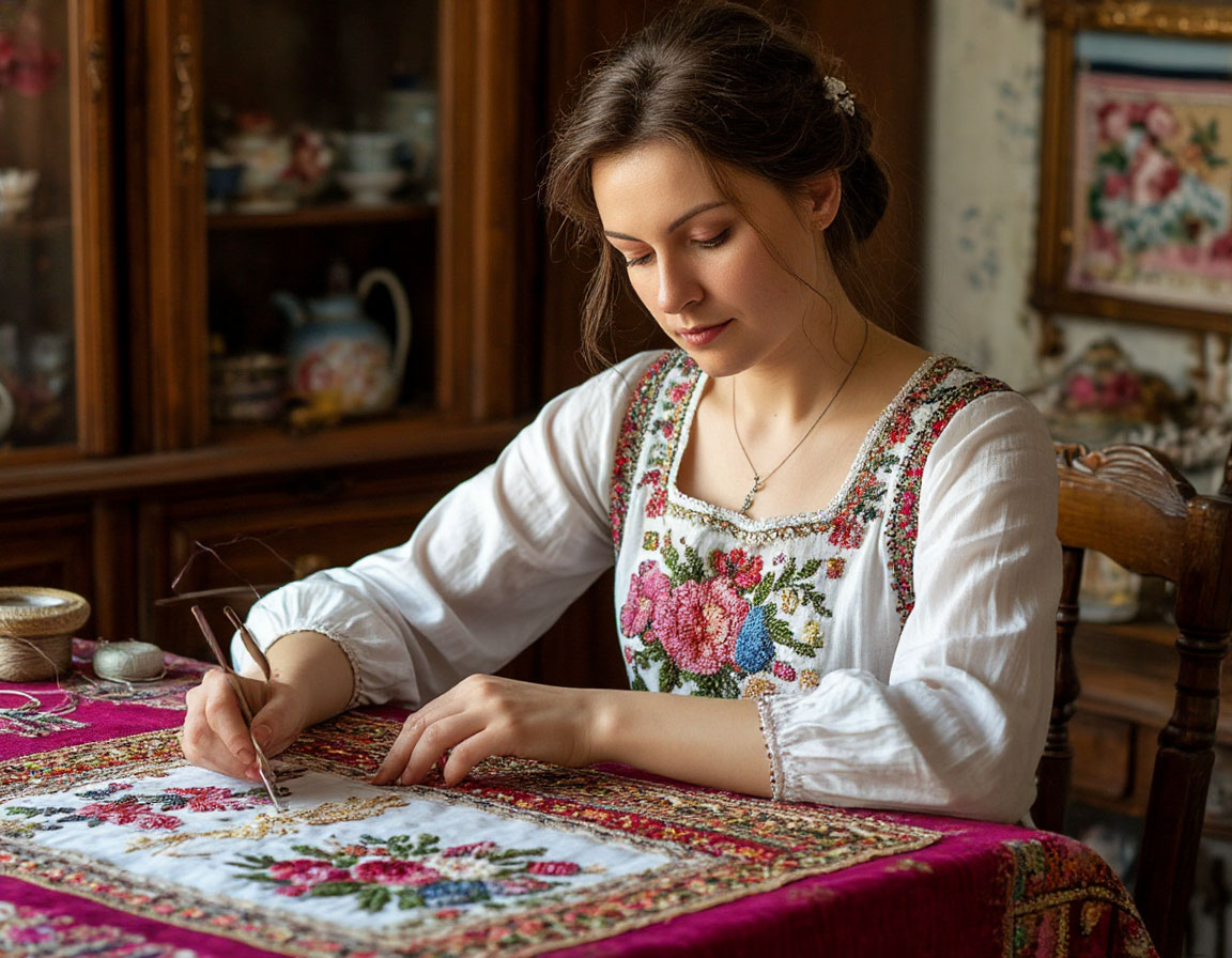 Год Змеи. Анфиса - рукодельница