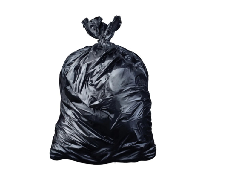 Пакет с мусором