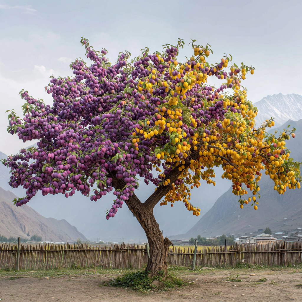 Необычная слива