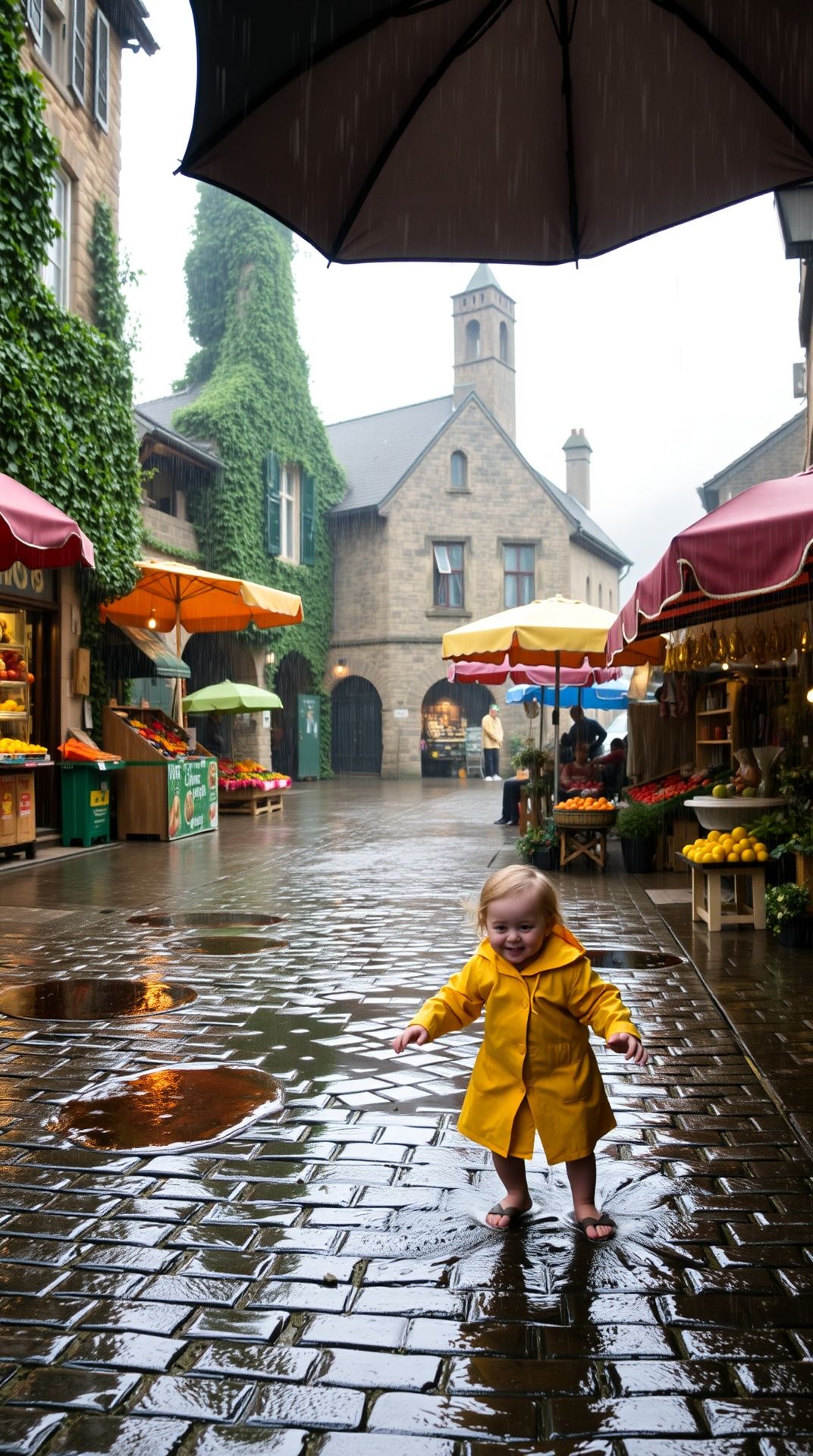 Друзьям - любителям прогулок под дождем