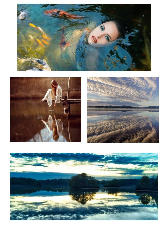 Я водная гладь -стихи сказка