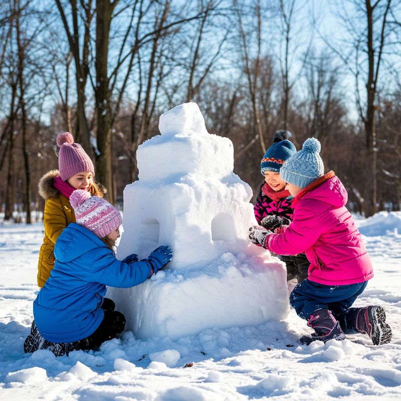 Зимний день