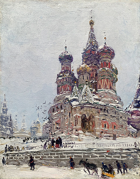 Картина-этюд Николая Дубовского