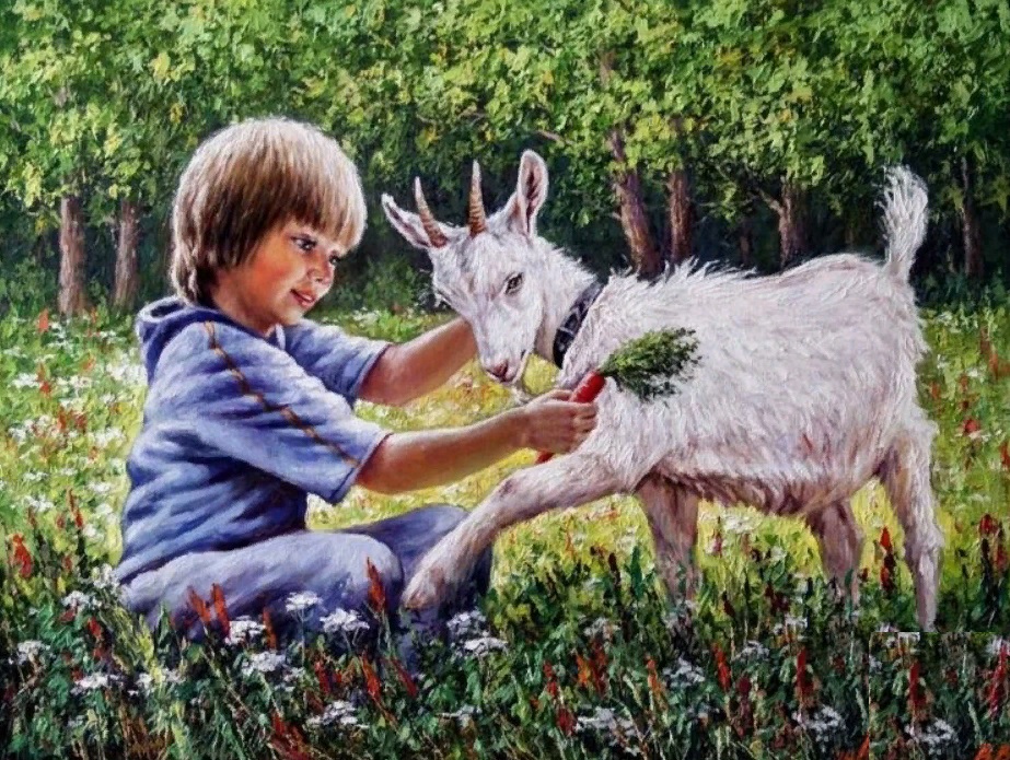 дружба и морковка -стихи