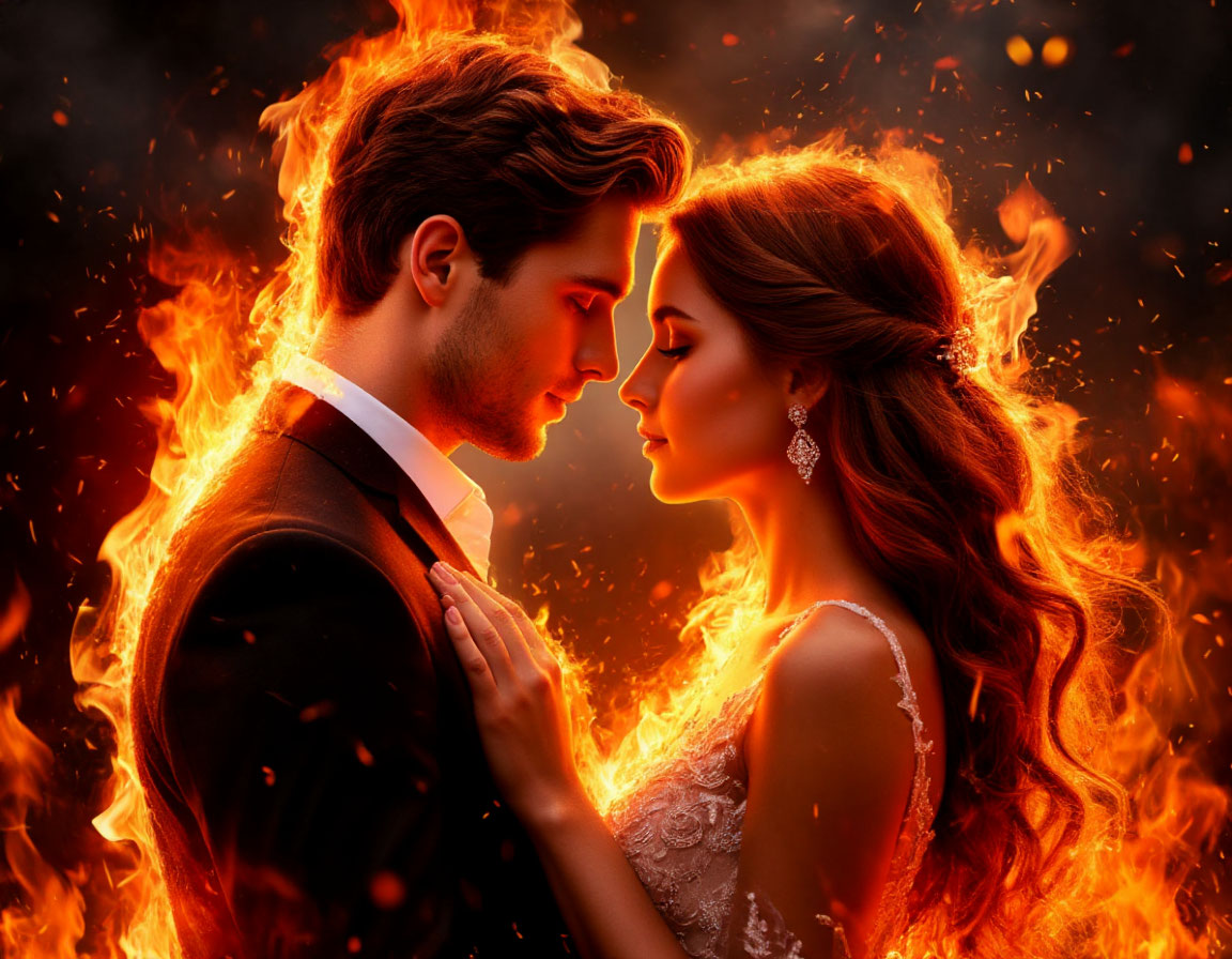 Год Змеи. Любовь сгорает на огне