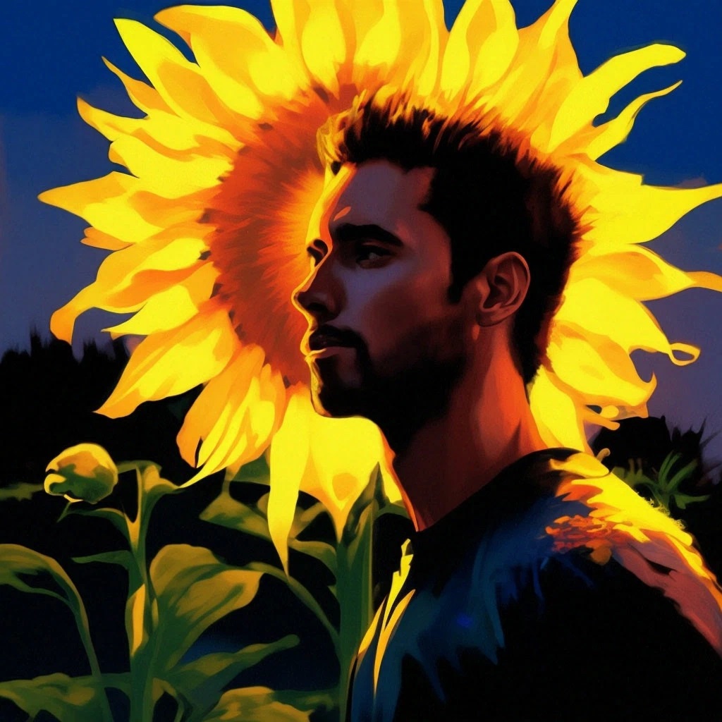 Уильм Блейк, Подсолнух, с англ