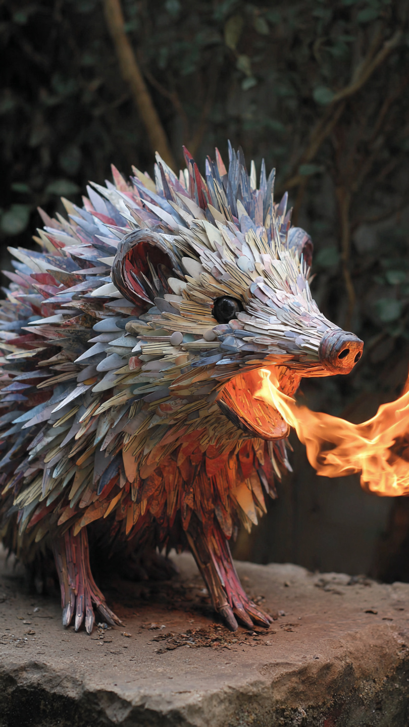 О еже огнезубом, или о сыне вулкана