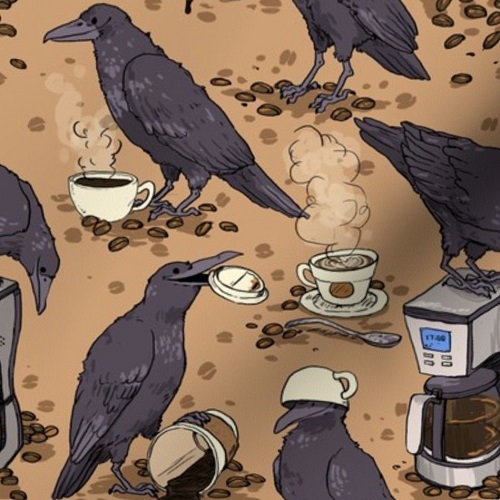 Вон вороны полетели