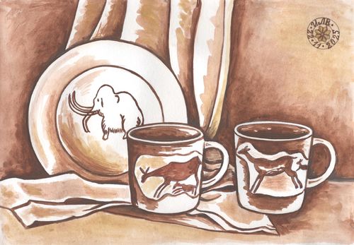 Самая древняя краска