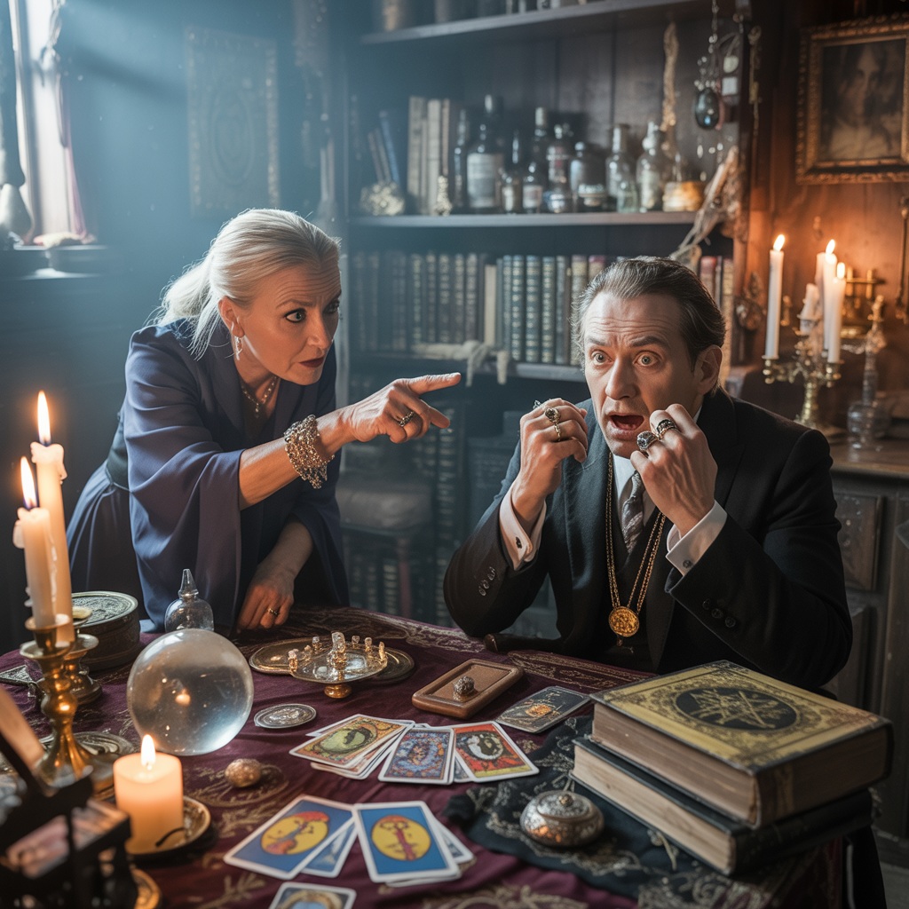 Про обиженную женщину, лоха, ясновидящую и золотиш