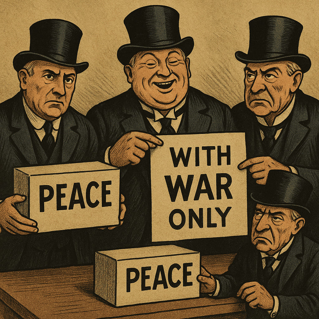 Те, кто любят войну, любят и прибыль