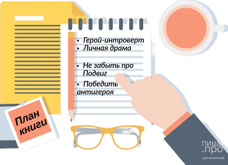 План книги. Что это, для чего нужен, составление