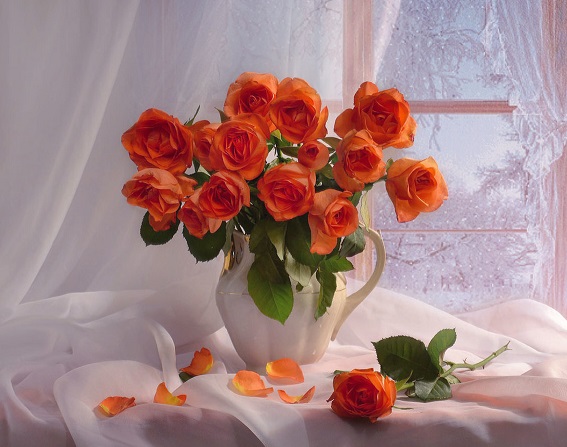 Благоухание утренних роз