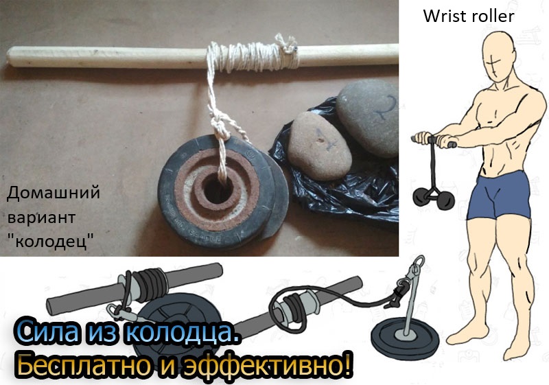 Сила из колодца. Бесплатно и эффективно для рук