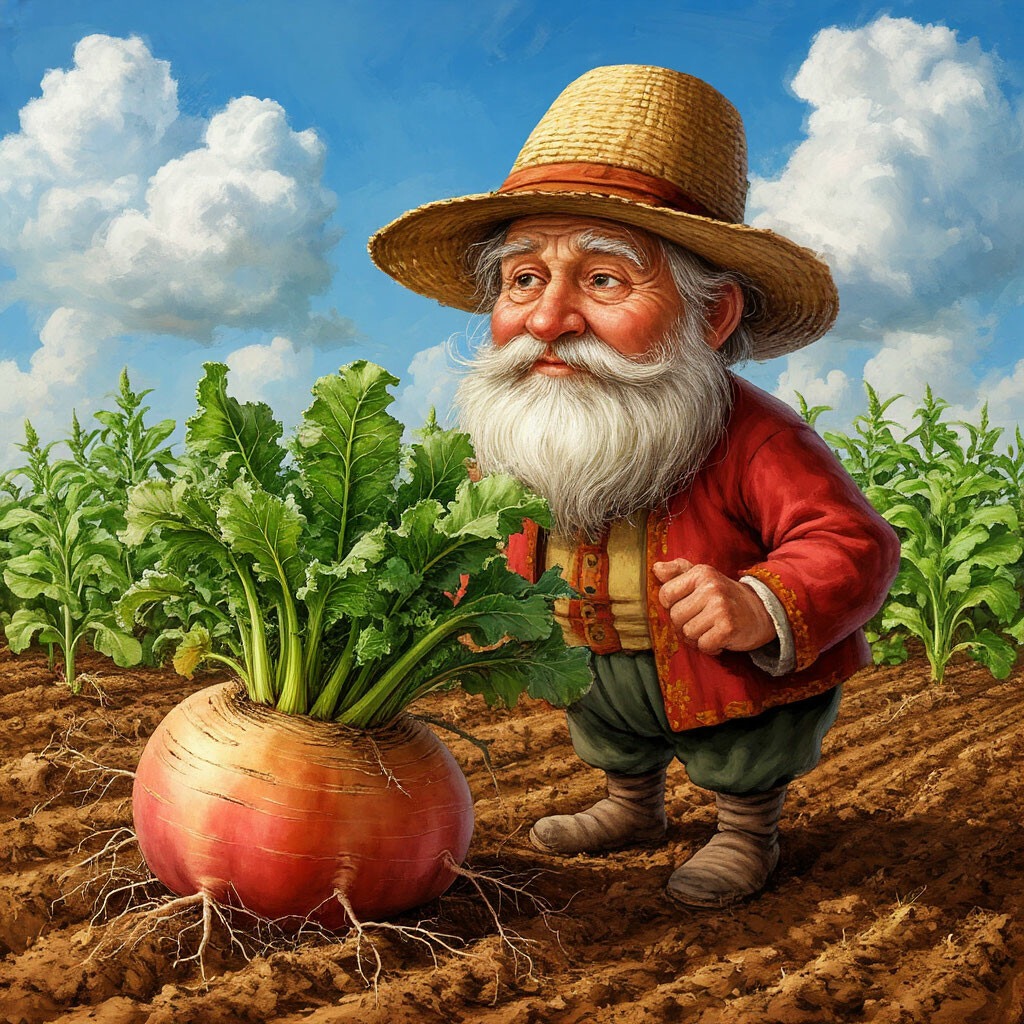 Сказка про репку в стихах